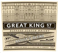 GREAT KING STREET SCOTCH ARTIST'S BLEND 750 ML (6)