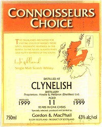 CLYNELISH SCOTCH SINGLE MALT 11 YEAR BY GORDON & MACPHAIL 750 ML (6)
