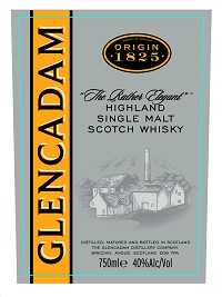 GLENCADAM SCOTCH SINGLE MALT ORIGIN 1825 750 ML (6)