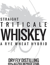 Load image into Gallery viewer, DRY FLY WHISKEY STRAIGHT TRITICALE 750 ML (6)