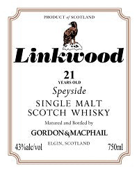 LINKWOOD SCOTCH SINGLE MALT 21 YEAR BY GORDON & MACPHAIL 750 ML (6)